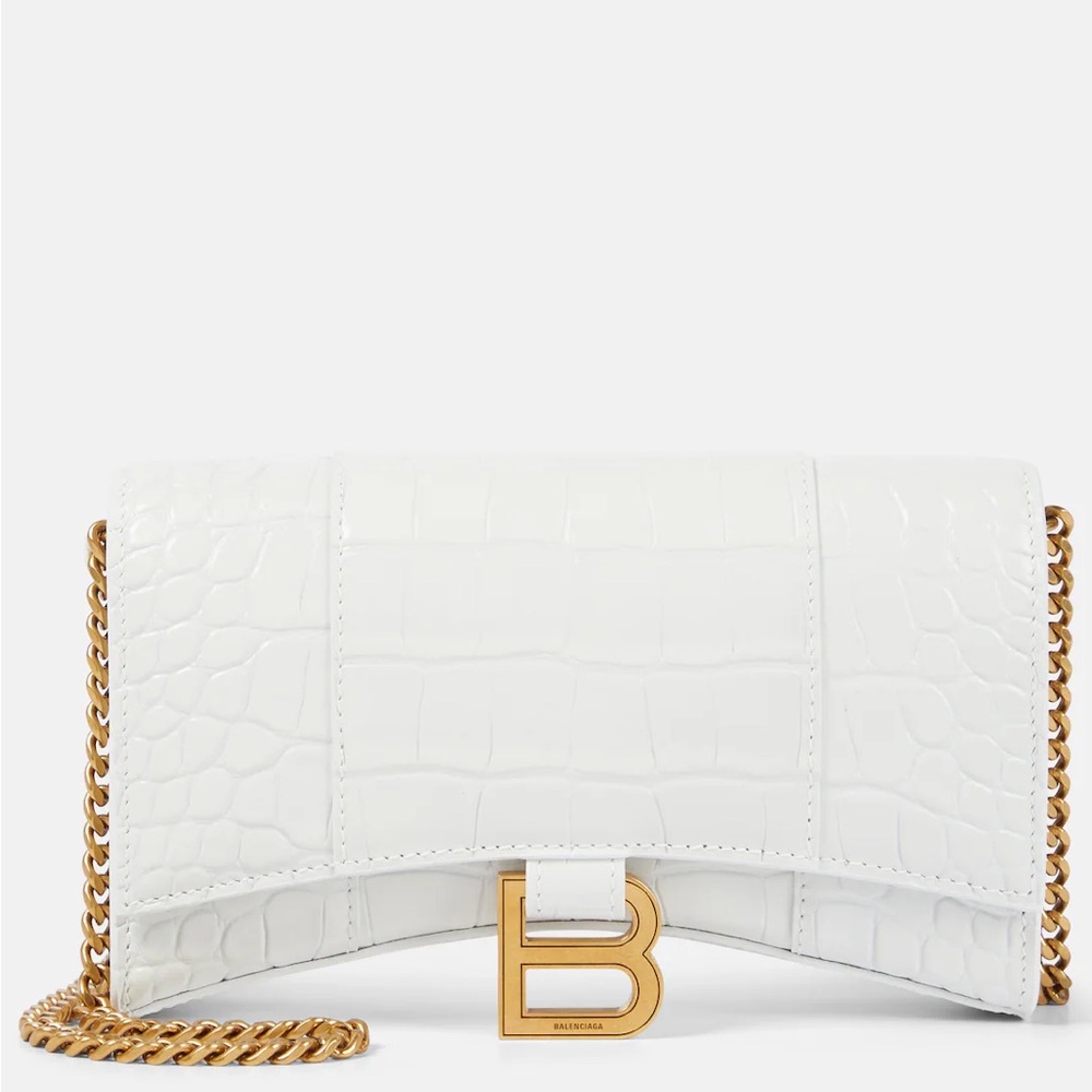 Balenciaga Hourglass wallet on chain